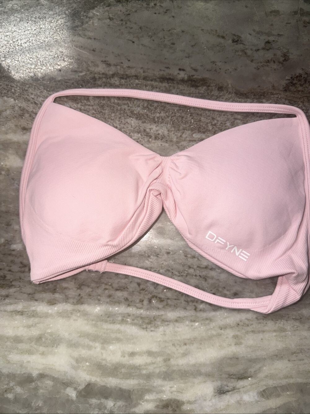 NWOT Pink DFYNE SPORTS Athletic BRA SIZE Medium (AF8)